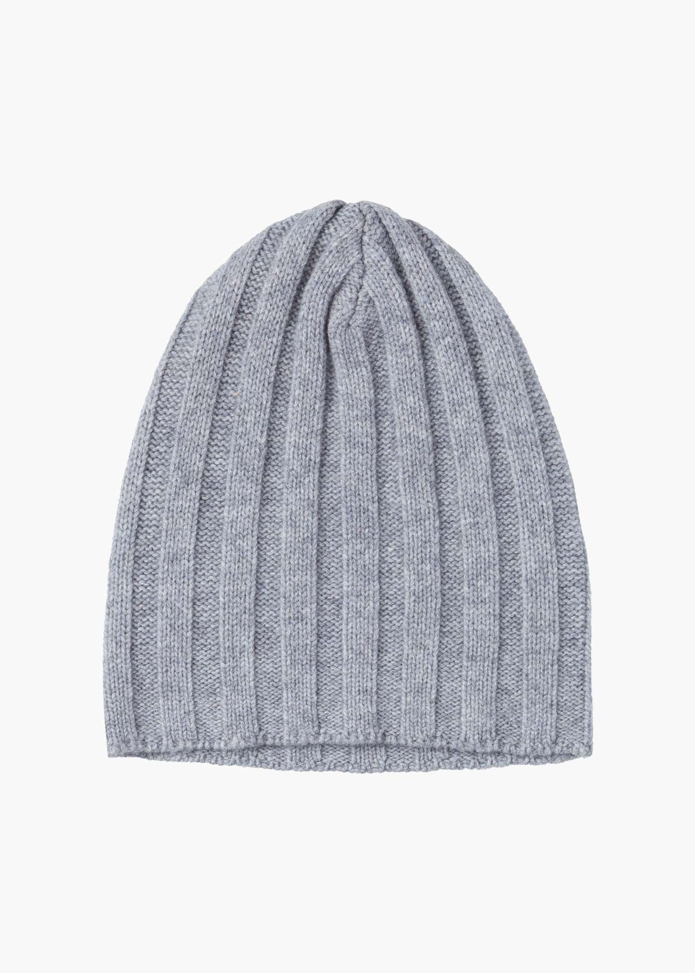 FTC Rippenmuster Mütze OPAL GREY