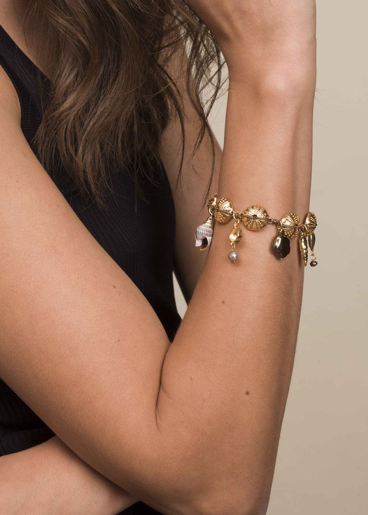 SEA URCHIN Charm Armband