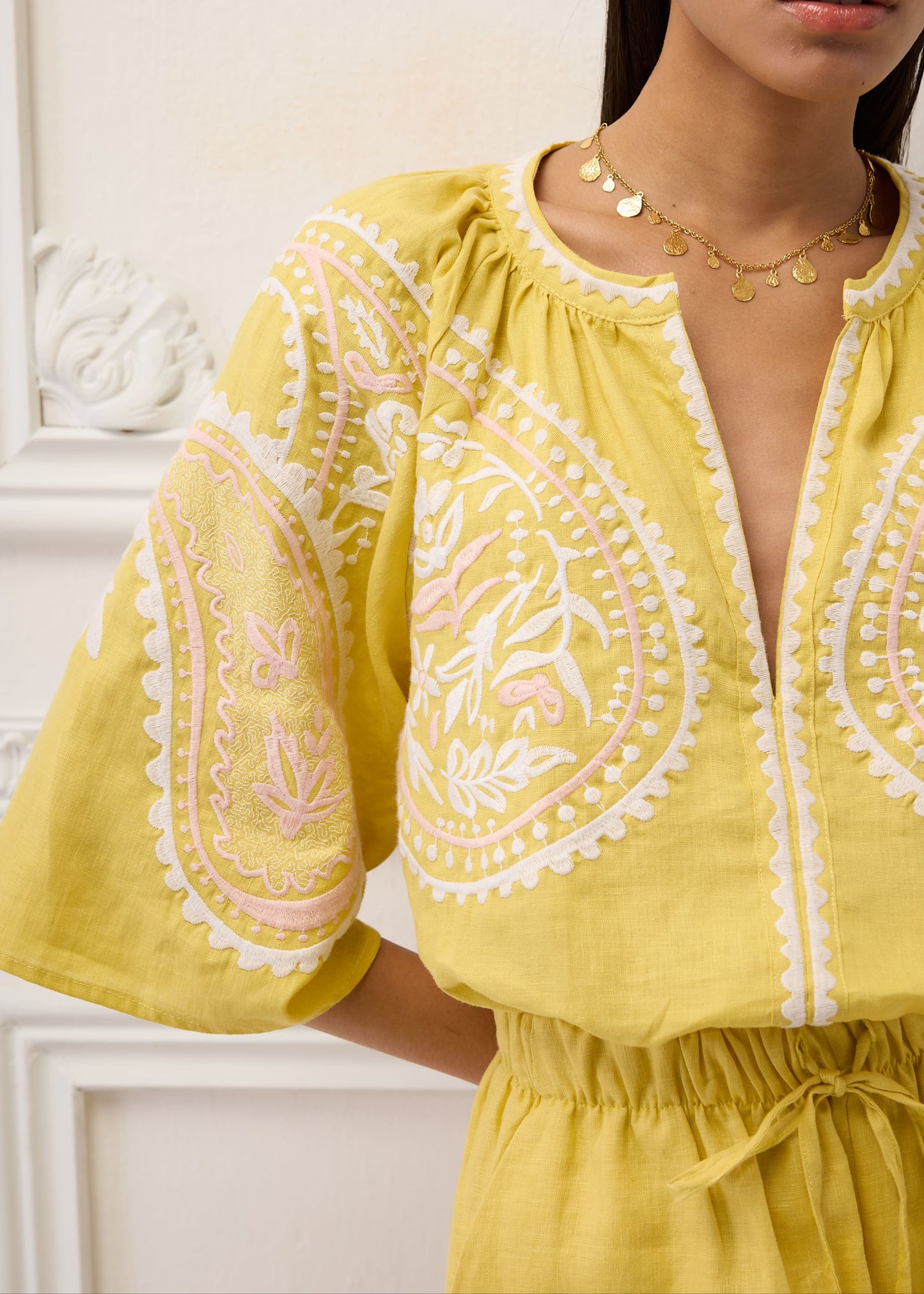 ARETI Top YELLOW
