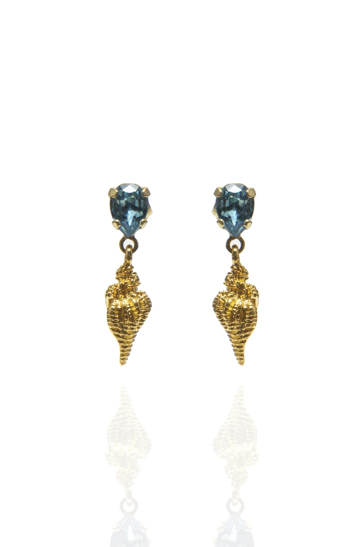 Stud earrings VENUS EAR with Swarovski crystals