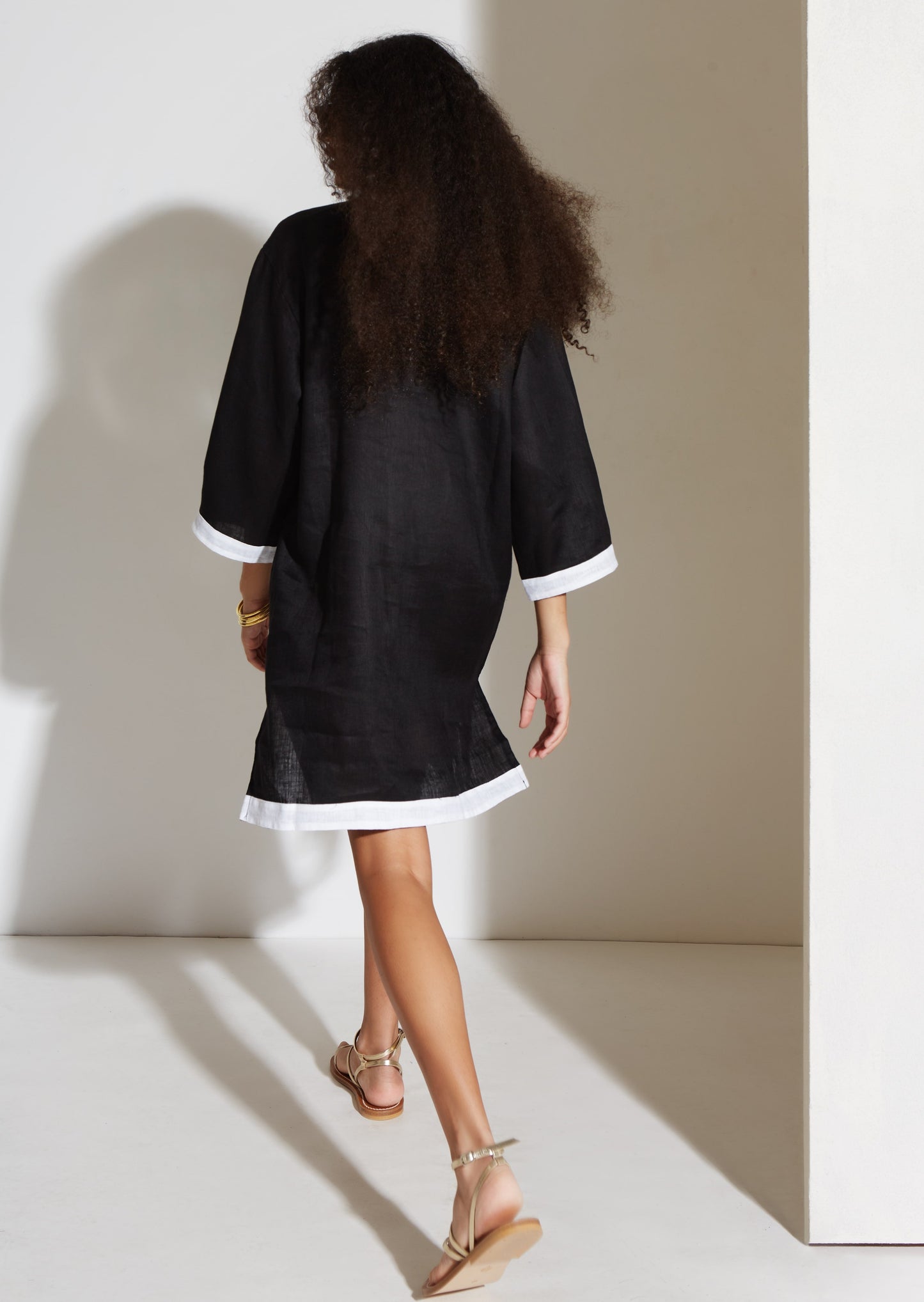 Short HYDRA Linen Dress