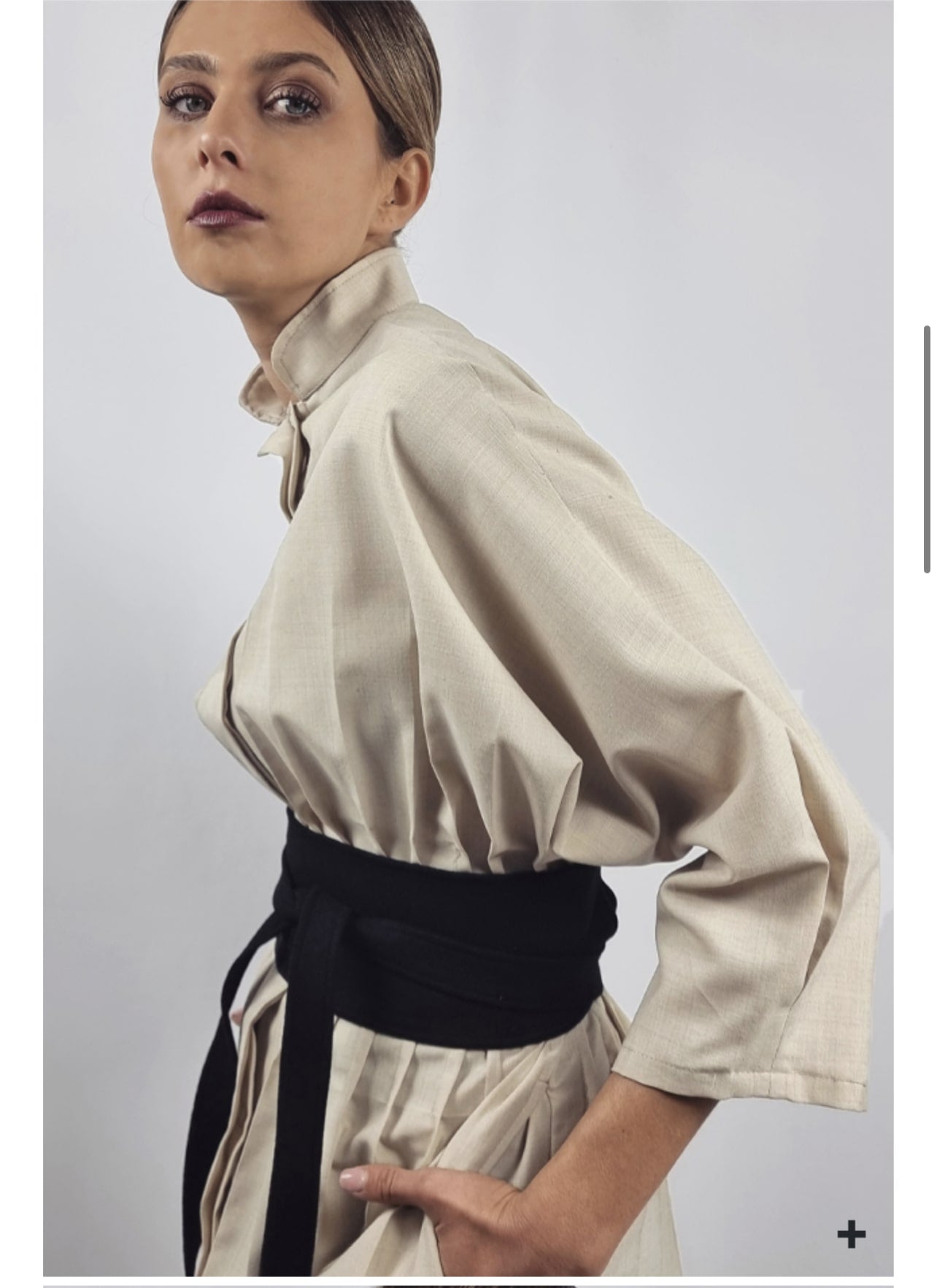 One Size WOOL Hemdblusenkleid