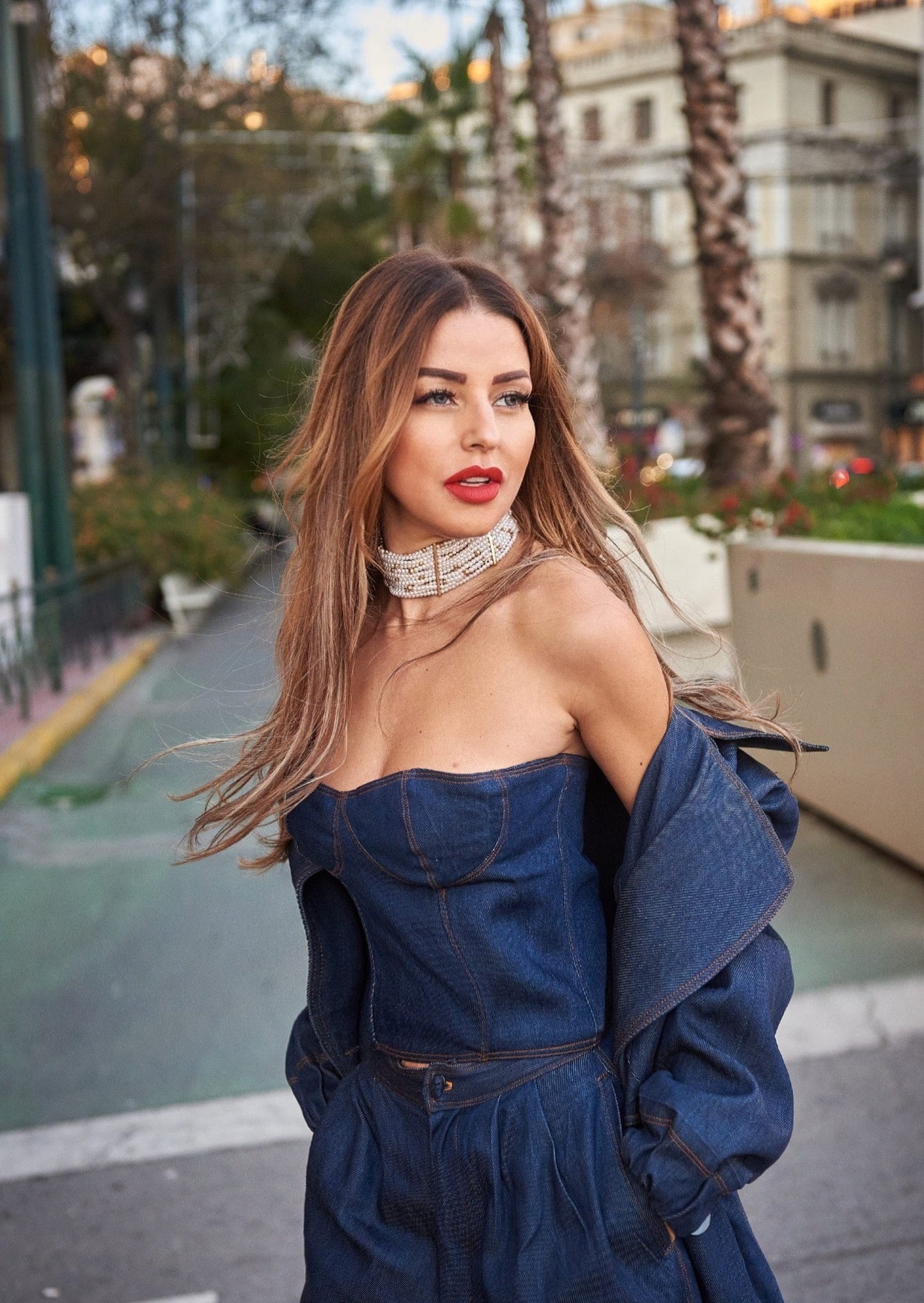 Handmade Denim Bustier Top Cami Top