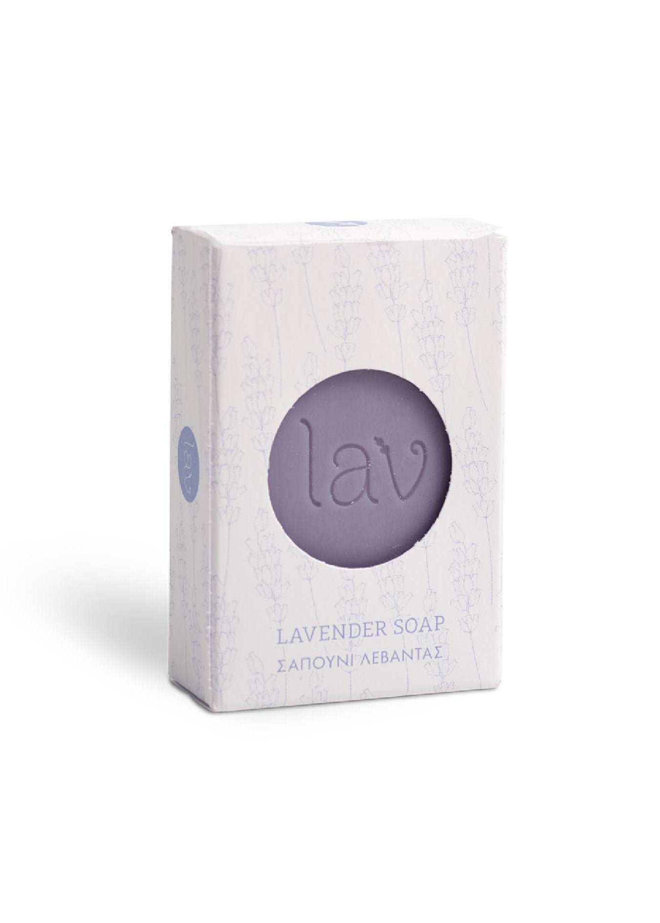 LAV Feste Bio-Seife LAVENDEL Lila (100g)