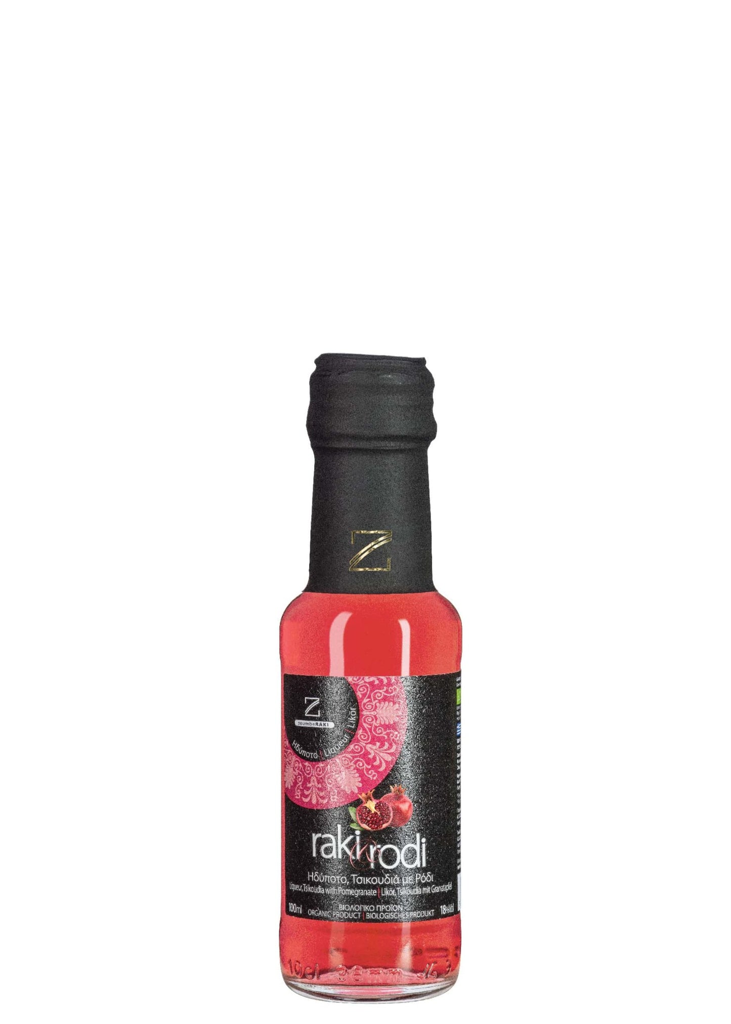 ZoumbeRAKI Granatapfel-Bio-RAKI Likör 100ml