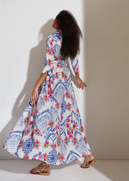 Hemdblusenkleid BOUGAINVILLE