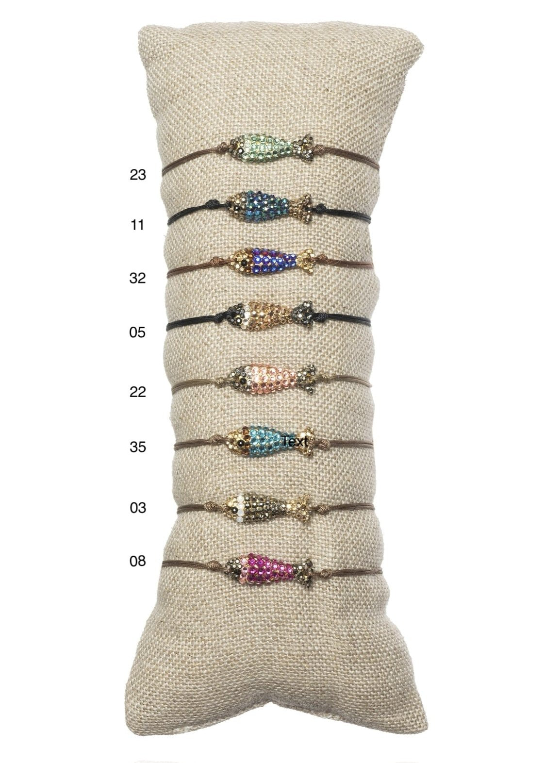 Bracelet MARIDAKI Fish with Swarovski Crystals