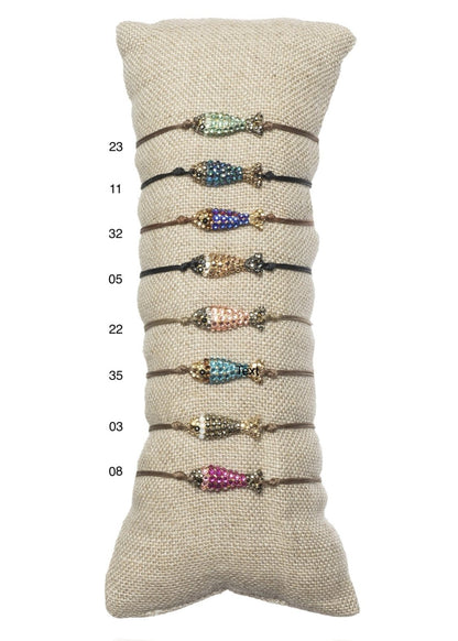 Bracelet MARIDAKI Fish with Swarovski Crystals